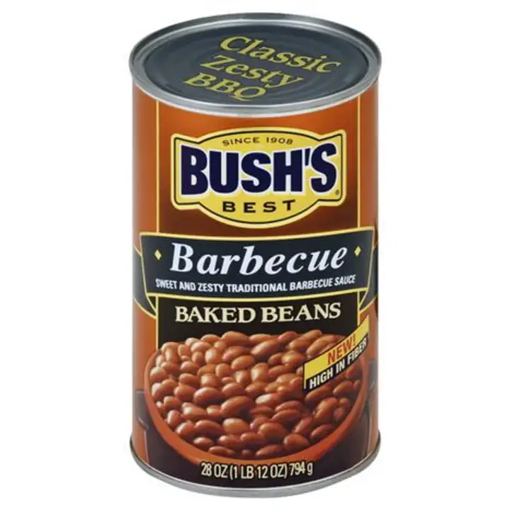 Order Bushs Best Beans, Baked, Barbeque - 28 Ounces food online from Fligner Market store, Lorain on bringmethat.com
