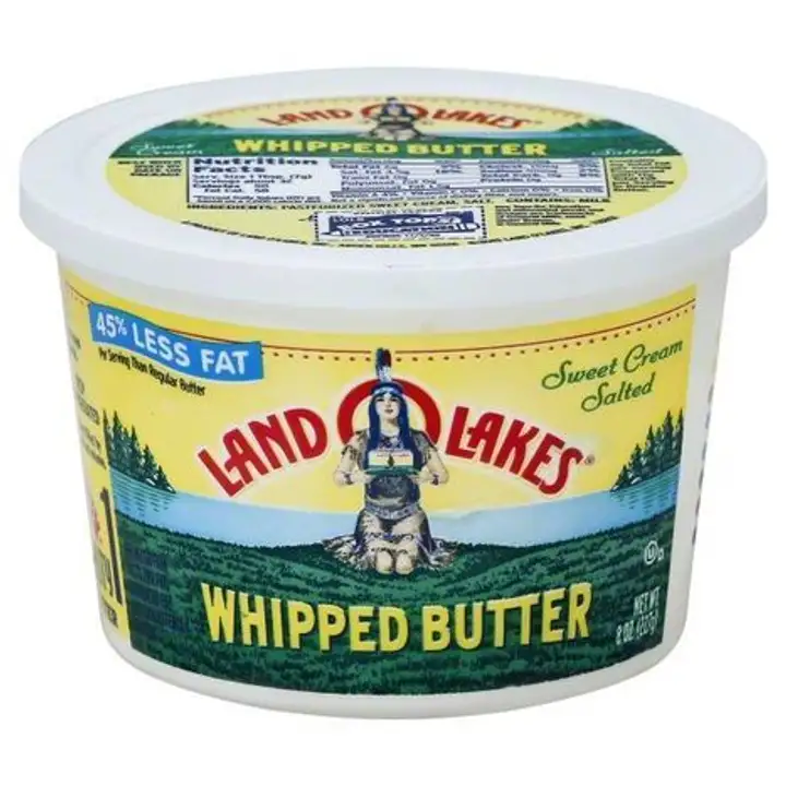 Order Land O Lakes Whipped Butter, Salted - 8 Ounces food online from Novato Harvest Market store, Novato on bringmethat.com