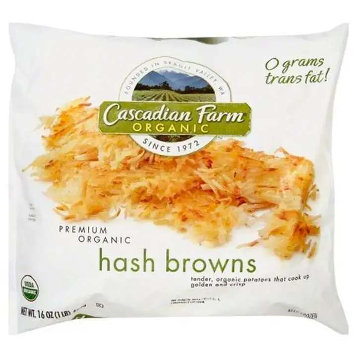 Order Cascadian Farm Organic Hash Browns, Premium Organic - 16 Ounces food online from Whole Foods Co-Op Denfeld store, Duluth on bringmethat.com