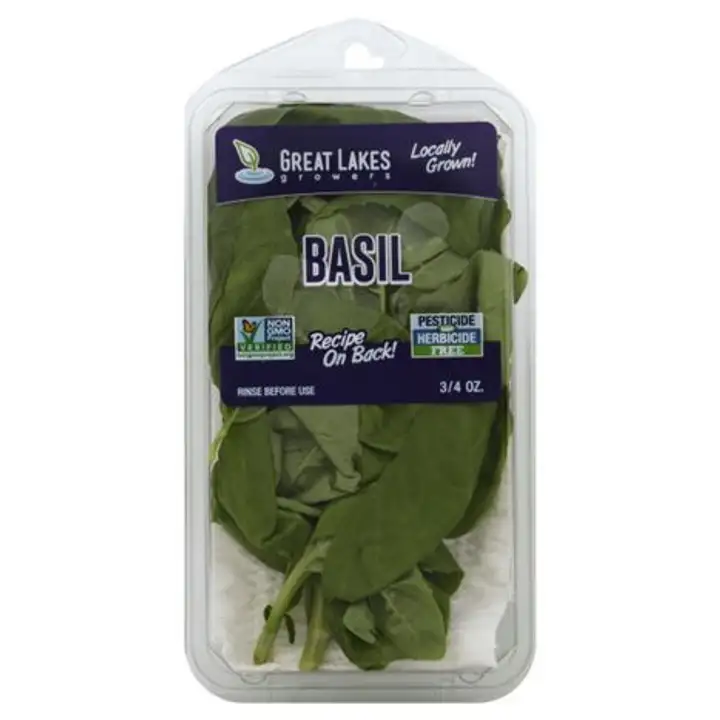 Order Great Lakes Growers Basil - 0.6 Ounces food online from Fligner Market store, Lorain on bringmethat.com