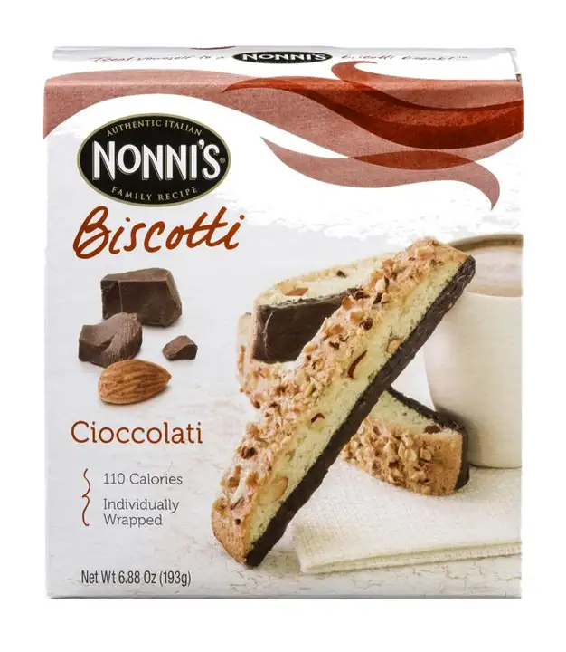 Order Nonnis Biscotti, Cioccolati - 6.88 Ounces food online from Holiday farms store, Roslyn Heights on bringmethat.com