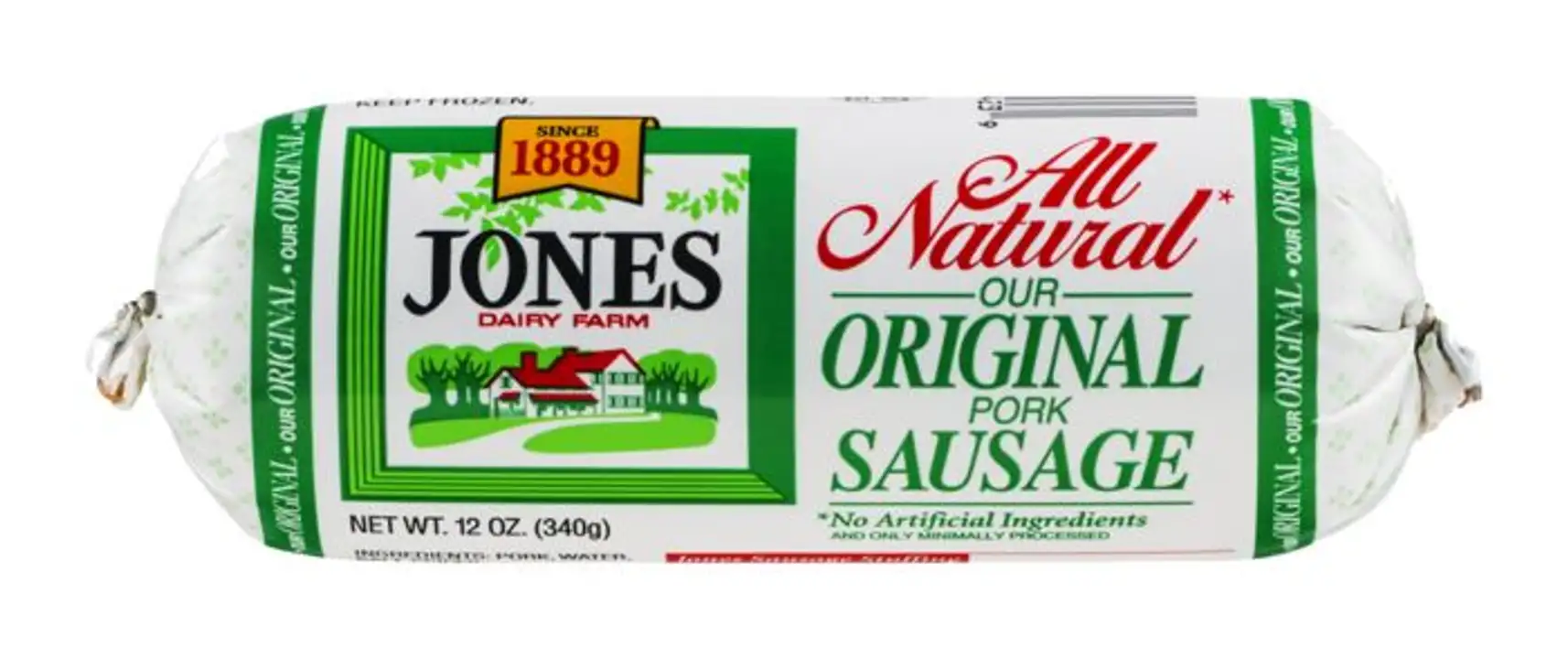 Order Jones Dairy Farm Pork Sausage, Our Original - 12 Ounces food online from Holiday farms store, Roslyn Heights on bringmethat.com