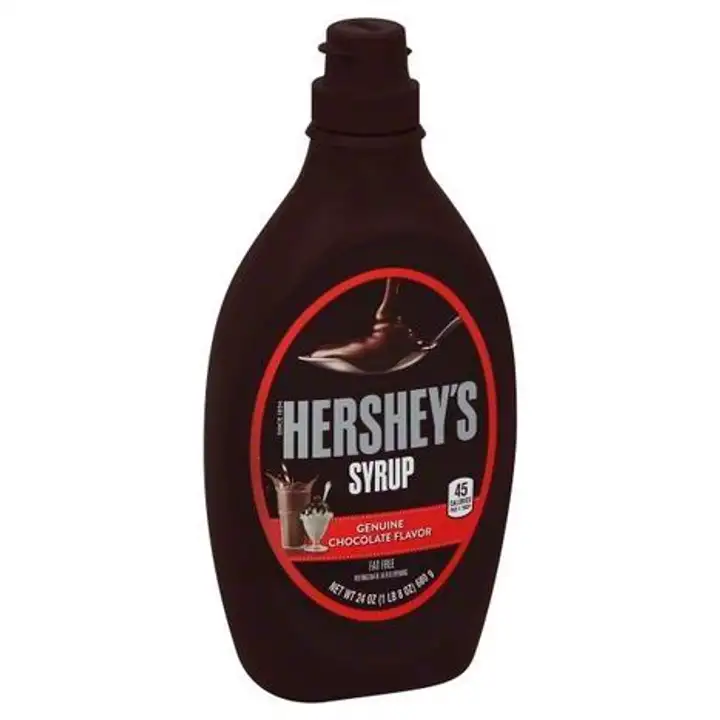 Order Hersheys Syrup, Genuine Chocolate Flavor - 24 Ounces food online from Holiday farms store, Roslyn Heights on bringmethat.com