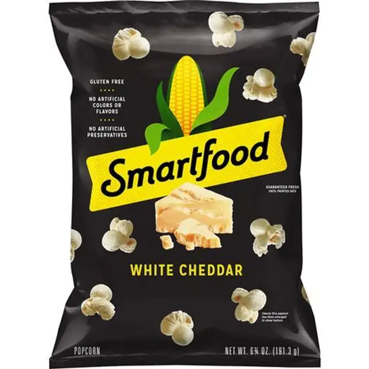 Order Smartfood White Cheddar Popcorn - 6.75 Ounces food online from Fligner Market store, Lorain on bringmethat.com