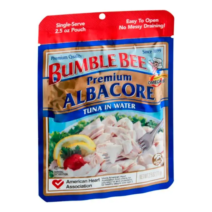 Order Bumble Bee Tuna, Premium Albacore, in Water - 2.5 Ounces food online from Holiday farms store, Roslyn Heights on bringmethat.com