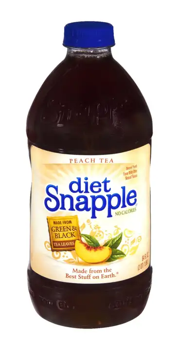 Order Snapple Tea, Peach, Diet - 64 Ounces food online from Holiday farms store, Roslyn Heights on bringmethat.com