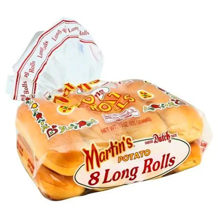 Order Martins Potato Rolls, Long - 15 Ounces food online from Holiday farms store, Roslyn Heights on bringmethat.com