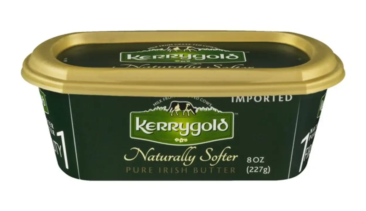 Order Kerrygold Butter, Pure Irish - 8 Ounces food online from Holiday farms store, Roslyn Heights on bringmethat.com