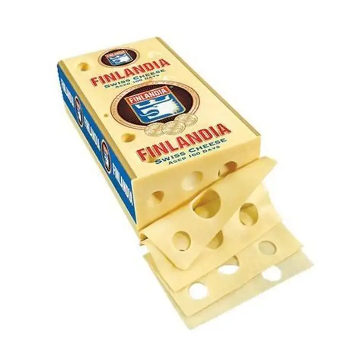 Order Finlandia Imported Swiss Cheese food online from Holiday farms store, Roslyn Heights on bringmethat.com