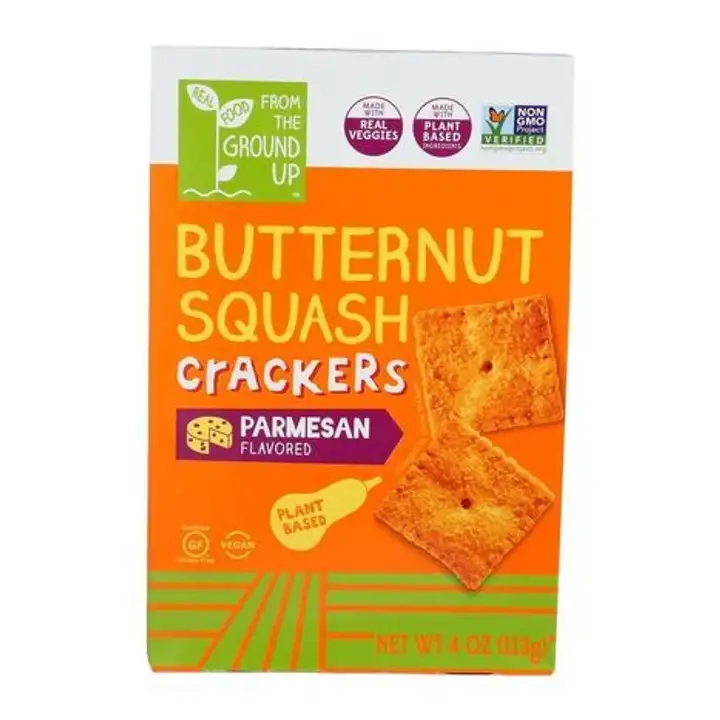 Order From The Ground Up Parmesan Butternut Squash Cracker - 4 Ounces food online from Whole Foods Co-Op Denfeld store, Duluth on bringmethat.com