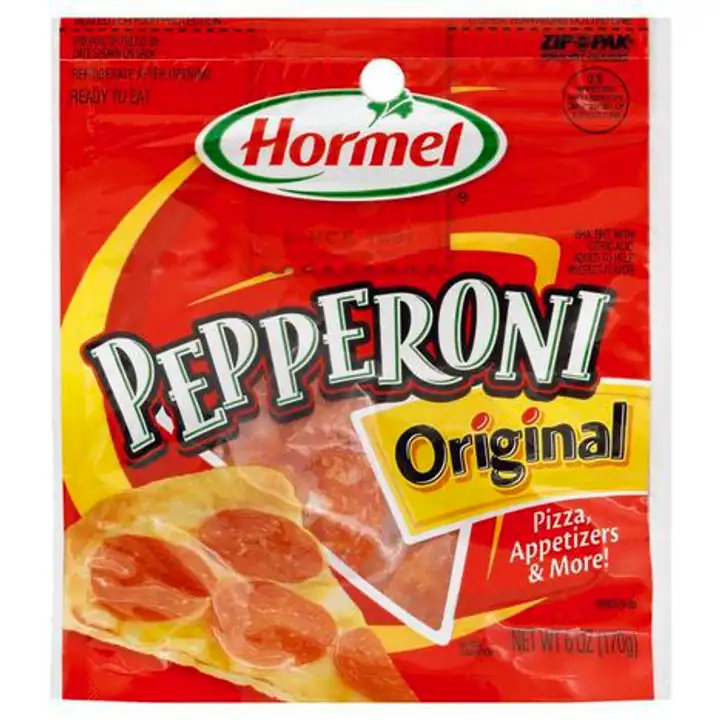 Order Hormel Pepperoni, Original - 8 Ounces food online from Novato Harvest Market store, Novato on bringmethat.com