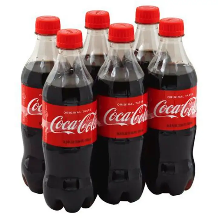 Order Coca Cola Cola - 6 Pack - 16.9 Fluid Ounces food online from Novato Harvest Market store, Novato on bringmethat.com