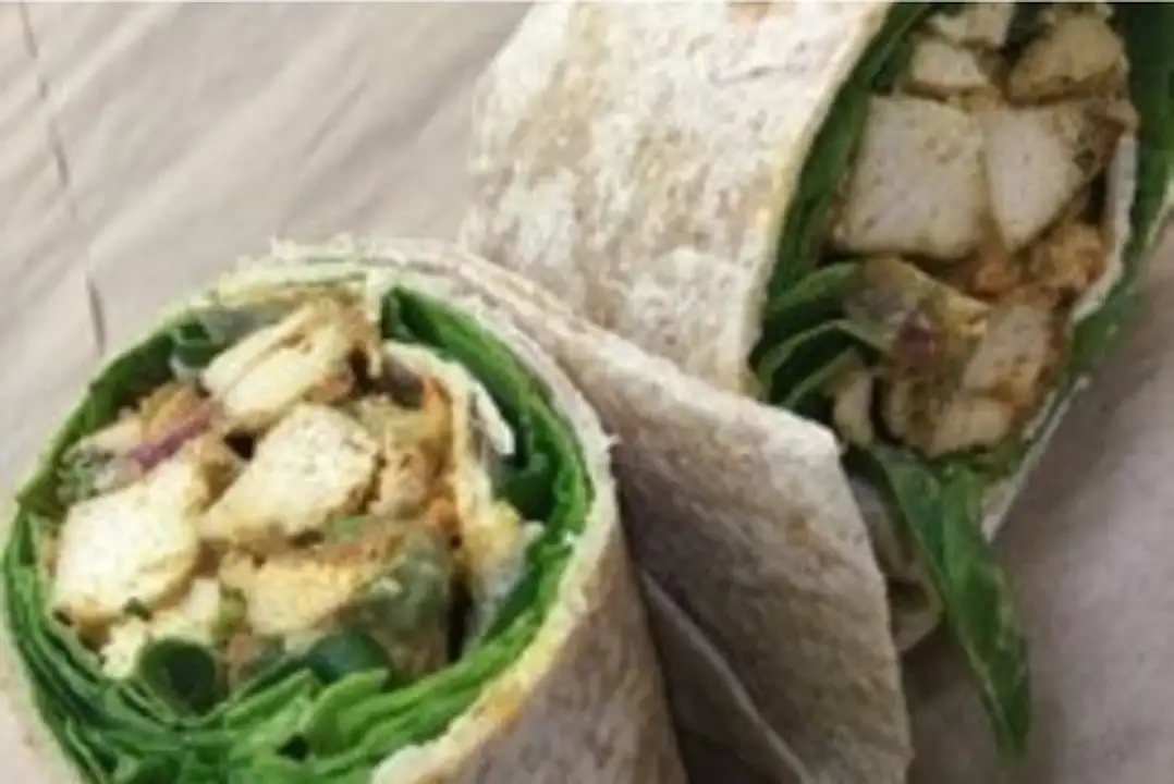 Order WFC Deli Red Curry Tofu Wrap food online from Whole Foods Co-Op Denfeld store, Duluth on bringmethat.com