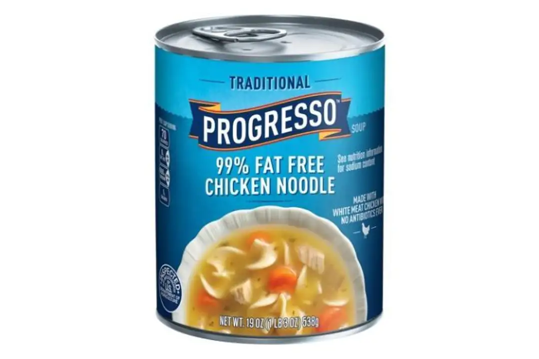 Order Progresso Traditional Soup, 99% Fat Free, Chicken Noodle - 19 Ounces food online from Holiday farms store, Roslyn Heights on bringmethat.com