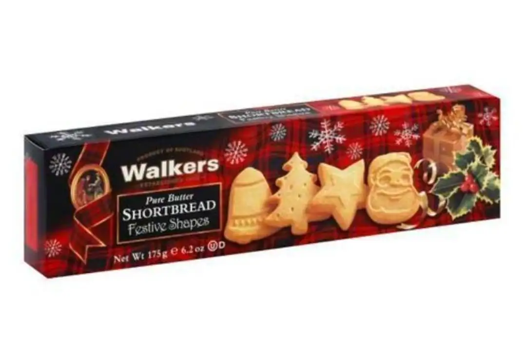 Order Walkers Shortbread, Pure Butter, Festive Shapes - 6.2 Ounces food online from Whole Foods Co-Op Denfeld store, Duluth on bringmethat.com