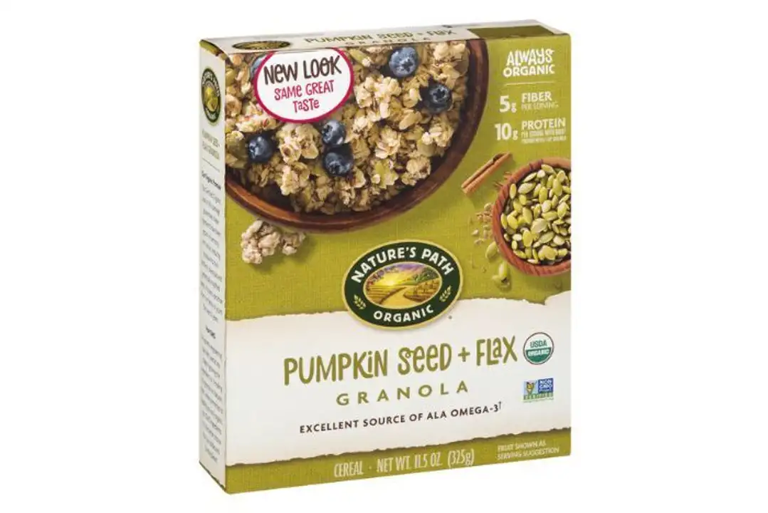 Order Nature's Path Organic Cereal, Pumpkin Seed + Flax Granola - 11.5 Ounces food online from Novato Harvest Market store, Novato on bringmethat.com
