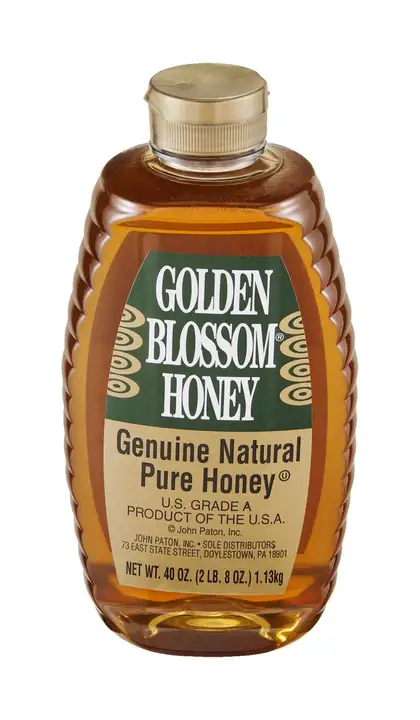 Order Golden Blossom Honey, Premium Pure US - 40 Ounces food online from Holiday farms store, Roslyn Heights on bringmethat.com