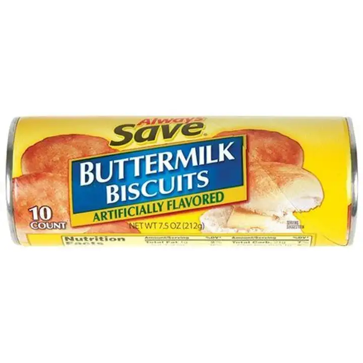 Order Always Save Buttermilk Biscuit - 7.5 Ounces food online from Fligner Market store, Lorain on bringmethat.com