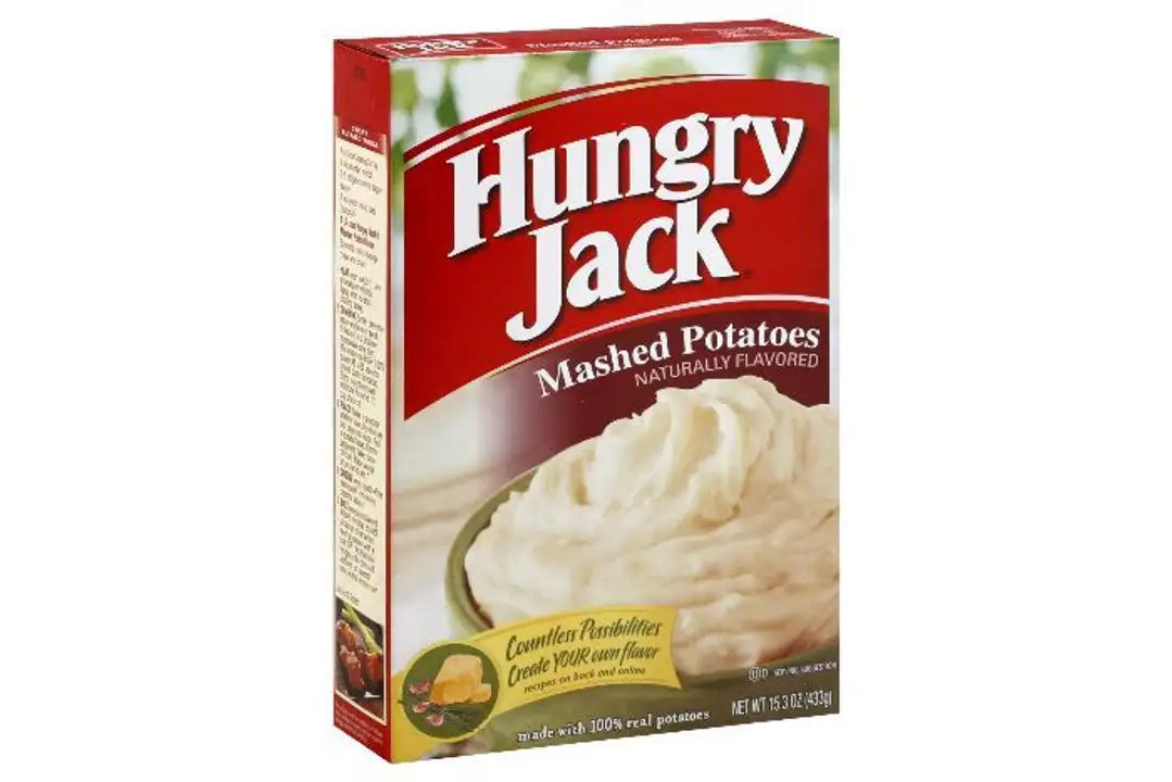 Order Hungry Jack Mashed Potatoes - 15.3 Ounces food online from Holiday farms store, Roslyn Heights on bringmethat.com