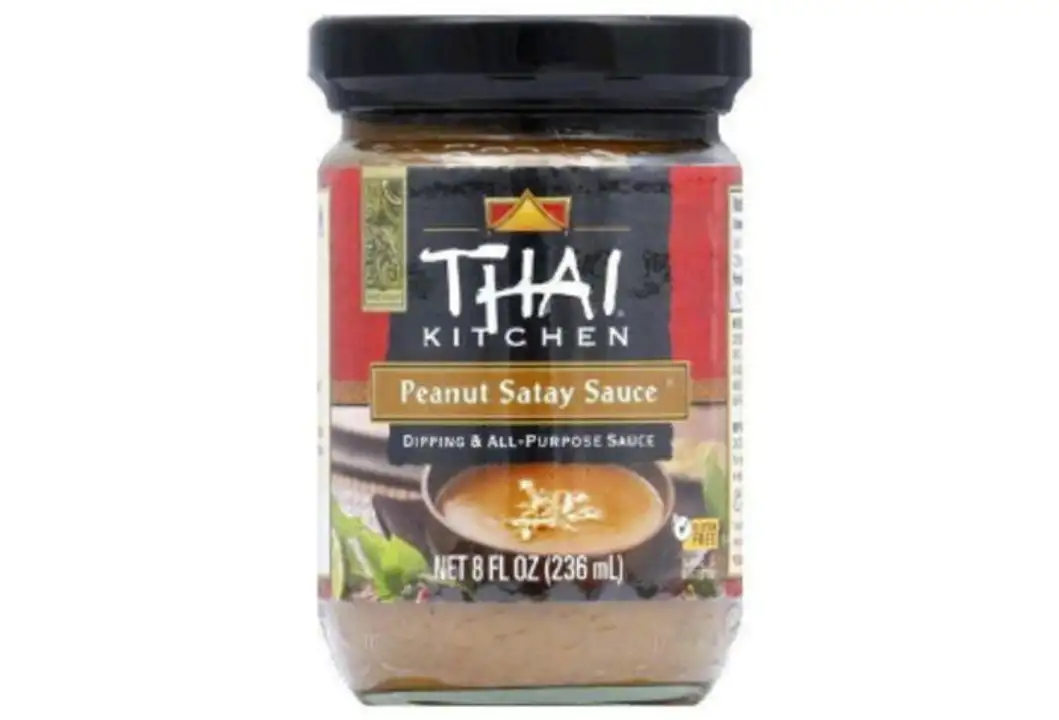 Order Thai Kitchen Satay Sauce, Peanut, Mild - 8 Ounces food online from Novato Harvest Market store, Novato on bringmethat.com