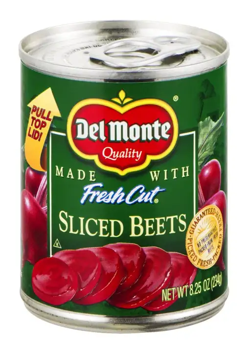 Order Del Monte Beets, Sliced - 8.25 Ounces food online from Holiday farms store, Roslyn Heights on bringmethat.com