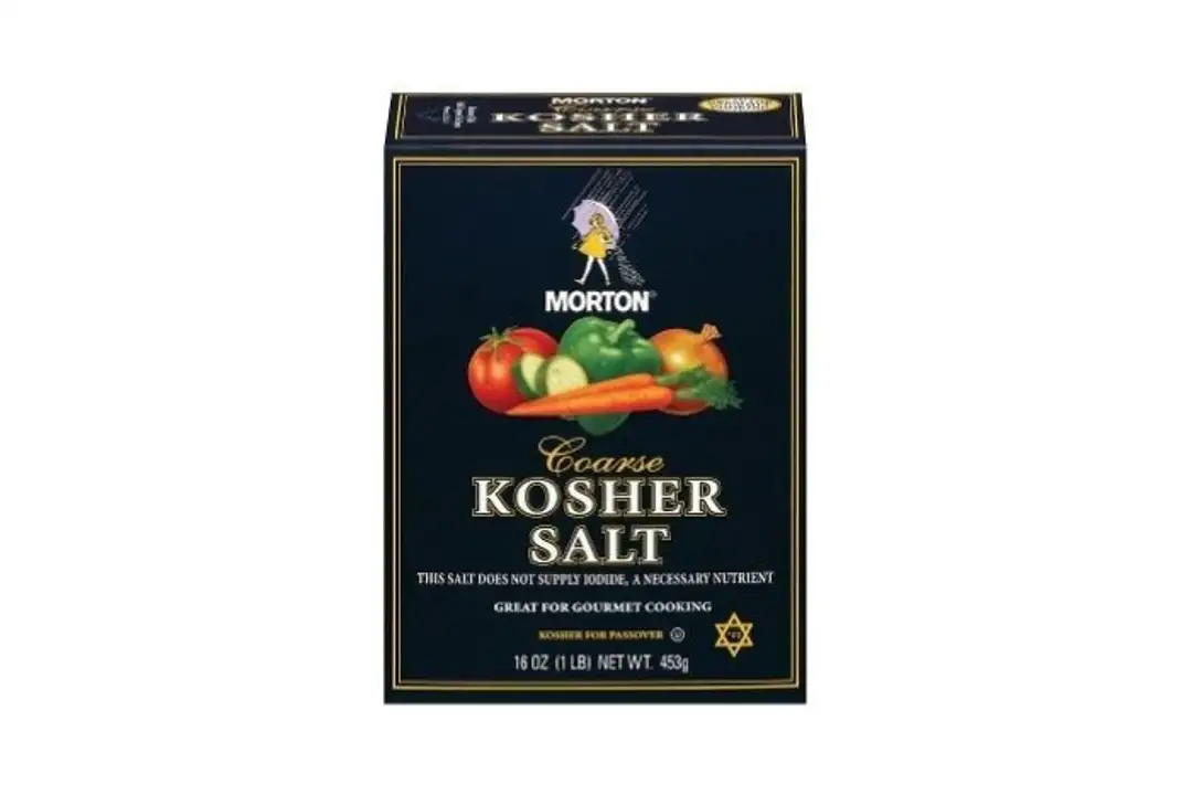 Order Morton Kosher Salt, Coarse - 48 Ounces food online from Novato Harvest Market store, Novato on bringmethat.com