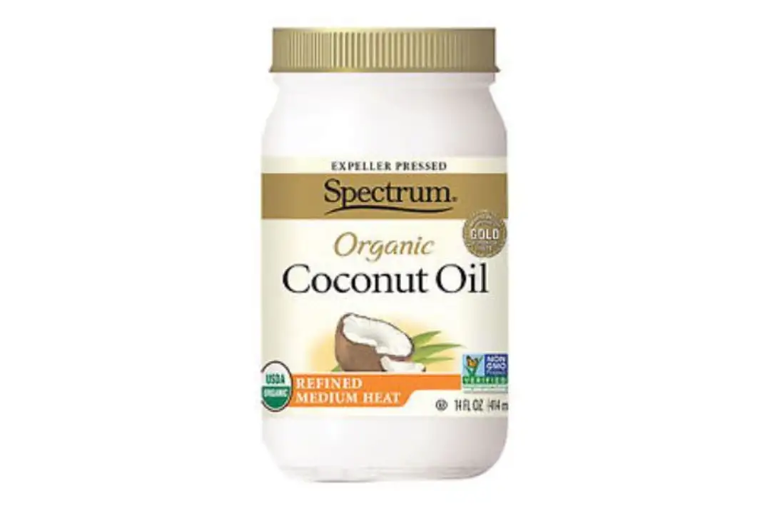 Order Spectrum Coconut Oil, Organic, Refined - 14 Ounces food online from Novato Harvest Market store, Novato on bringmethat.com