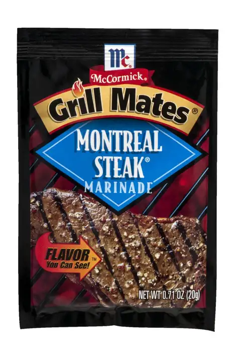 Order McCormick Grill Mates Marinade, Montreal Steak - 0.71 Ounces food online from Fligner Market store, Lorain on bringmethat.com