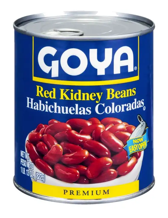 Order Goya Kidney Beans, Red, Premium - 29 Ounces food online from Fligner Market store, Lorain on bringmethat.com