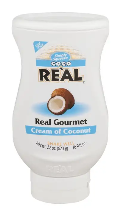 Order Real Cream of Coconut - 21 Ounces food online from Novato Harvest Market store, Novato on bringmethat.com