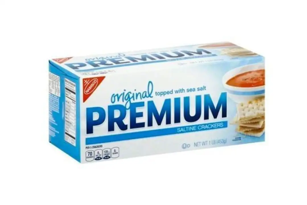 Order Premium Crackers, Saltine, Original - 1 Pound food online from Fligner Market store, Lorain on bringmethat.com