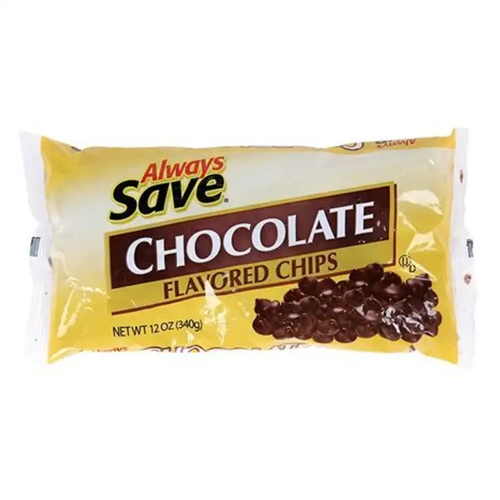 Order Always Save Imitation Chocolate Chips - 12 Ounces food online from Fligner Market store, Lorain on bringmethat.com