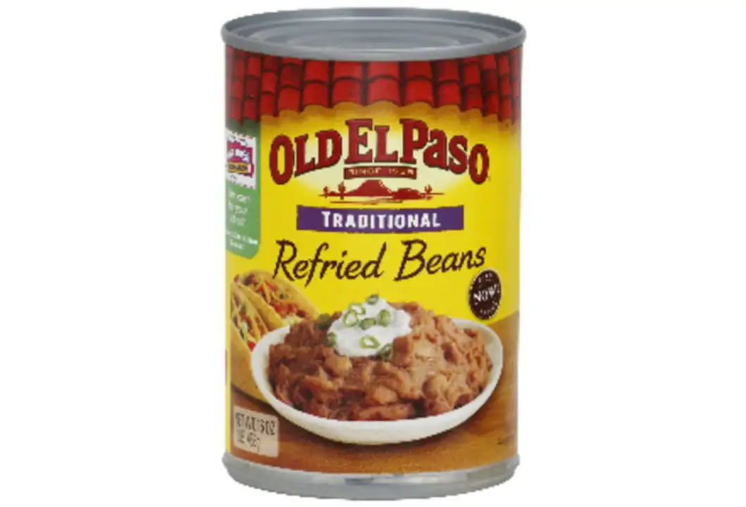 Order Old El Paso Traditional Refried Beans - 16 Ounces food online from Fligner Market store, Lorain on bringmethat.com