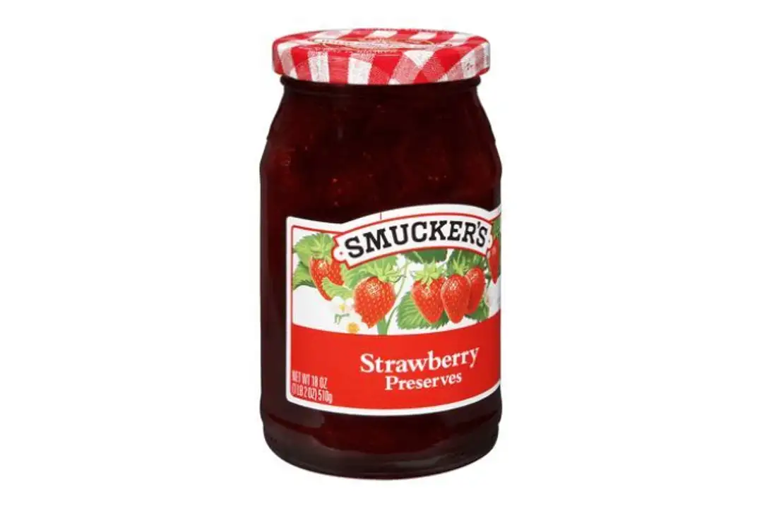 Order Smuckers Preserves, Strawberry - 18 Ounces food online from Fligner Market store, Lorain on bringmethat.com