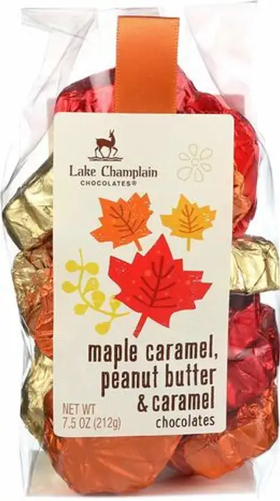 Order Lake Champlain Chocolates Maple Caramel Peanut Butter Caramel - 7.5 Ounces food online from Whole Foods Co-Op Denfeld store, Duluth on bringmethat.com