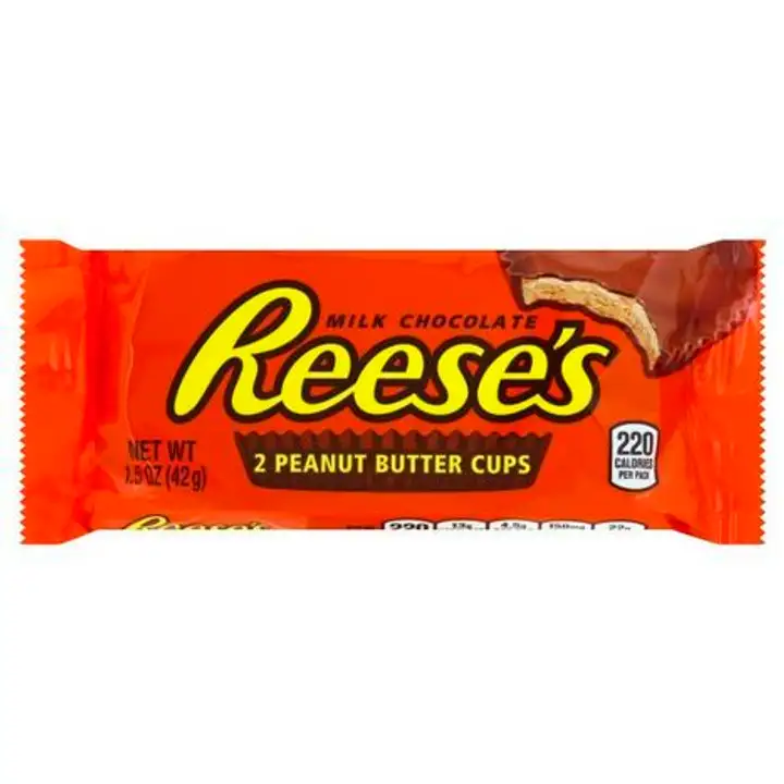 Order Reeses Peanut Butter Cups, Milk Chocolate - 1.6 Ounces food online from Novato Harvest Market store, Novato on bringmethat.com