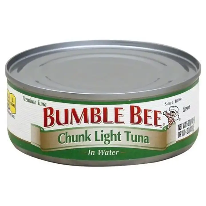 Order Bumble Bee Tuna, Chunk Light, in Water - 5 Ounces food online from Novato Harvest Market store, Novato on bringmethat.com