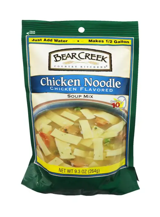 Order Bear Creek Country Kitchens Soup Mix, Chicken Noodle Chicken Flavored - 8 Ounces food online from Novato Harvest Market store, Novato on bringmethat.com