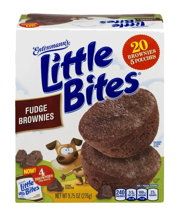 Order Little Bites Brownies, Fudge - 11 Ounces food online from Holiday farms store, Roslyn Heights on bringmethat.com