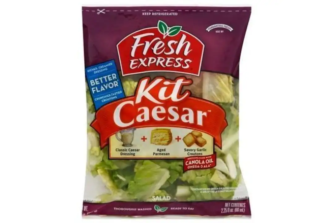 Order Fresh Express Salad Kit, Caesar - 10 Ounces food online from Fligner Market store, Lorain on bringmethat.com