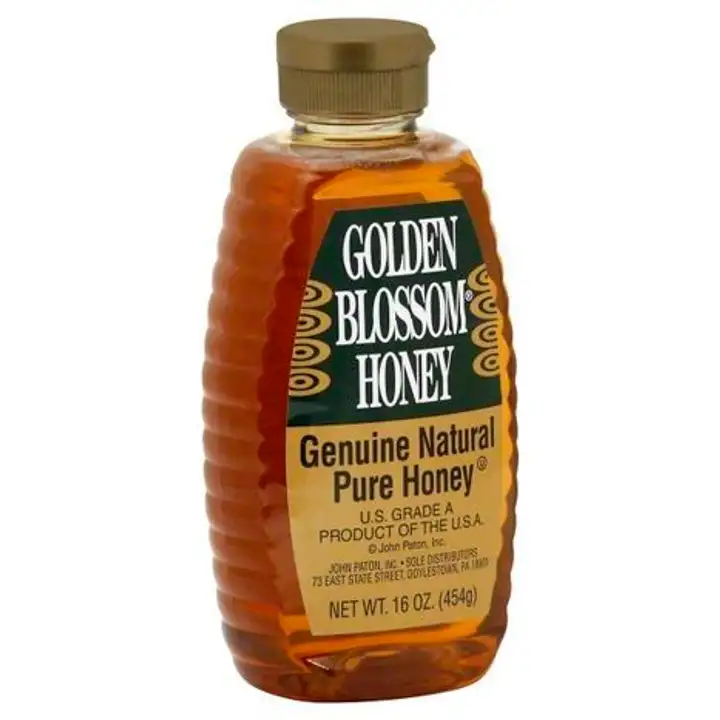 Order Golden Blossom Honey, Premium Pure US - 16 Ounces food online from Holiday farms store, Roslyn Heights on bringmethat.com