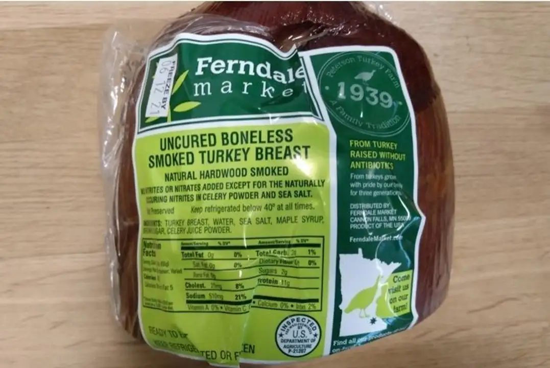 Order Ferndale Smoked Turkey Breast food online from Whole Foods Co-Op Denfeld store, Duluth on bringmethat.com