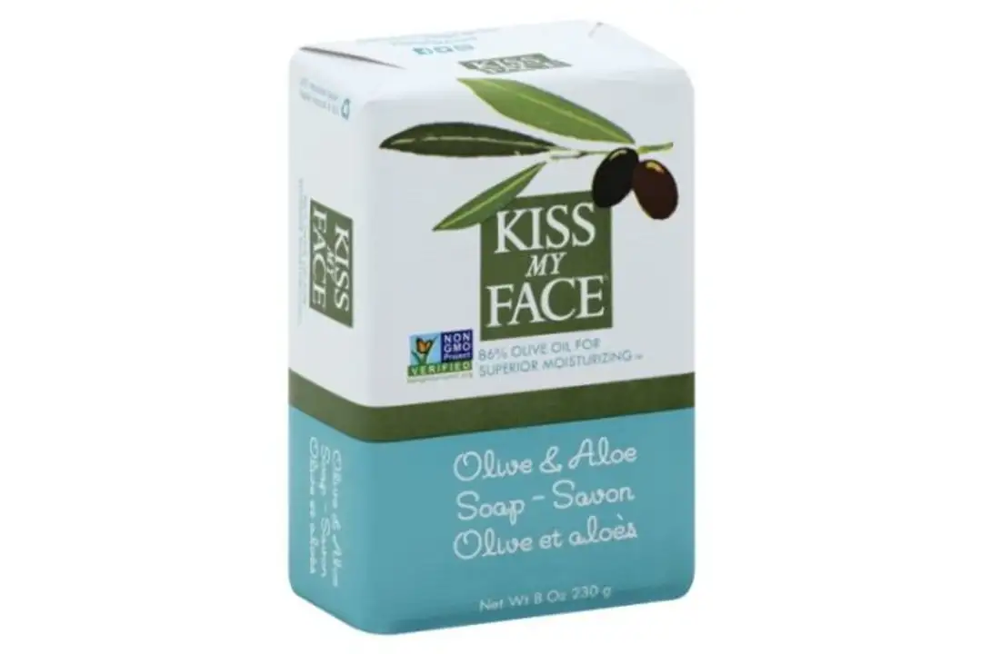 Order Kiss My Face Soap, Olive & Aloe - 8 Ounces food online from Whole Foods Co-Op Denfeld store, Duluth on bringmethat.com