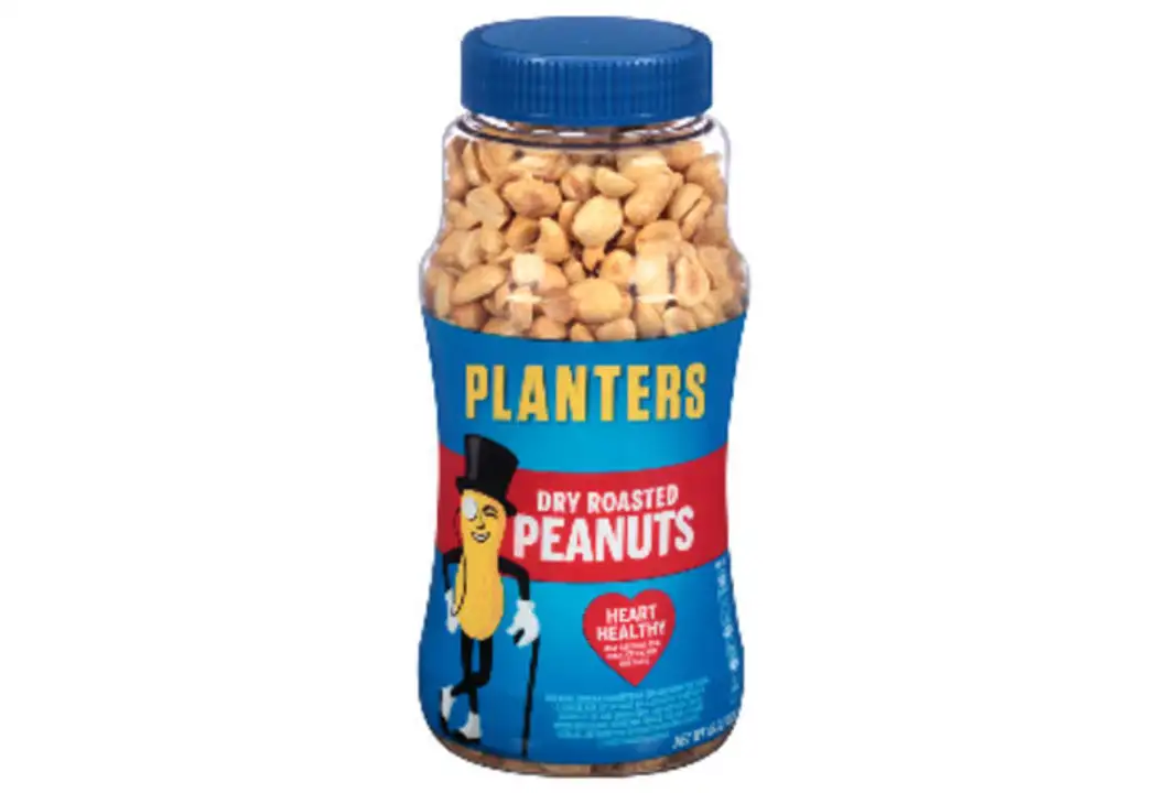 Order Planters Dry Roasted Peanuts - 16 Ounces food online from Fligner Market store, Lorain on bringmethat.com