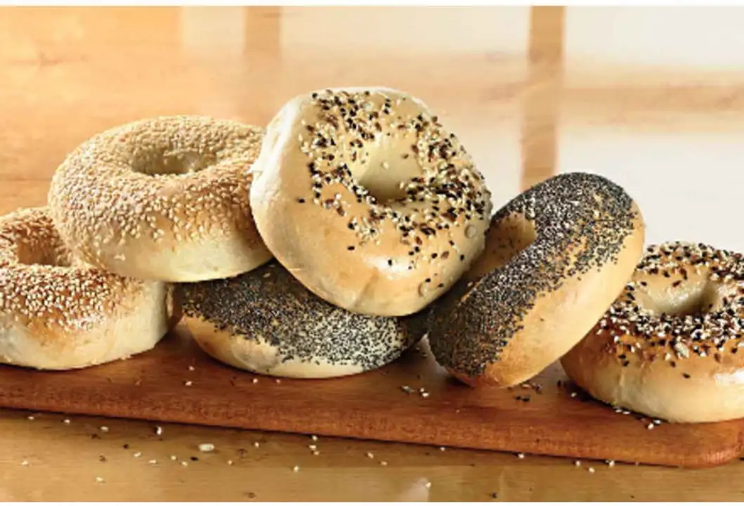 Order Dutch Farms Everything Bagels - 14 Ounces food online from Fligner Market store, Lorain on bringmethat.com