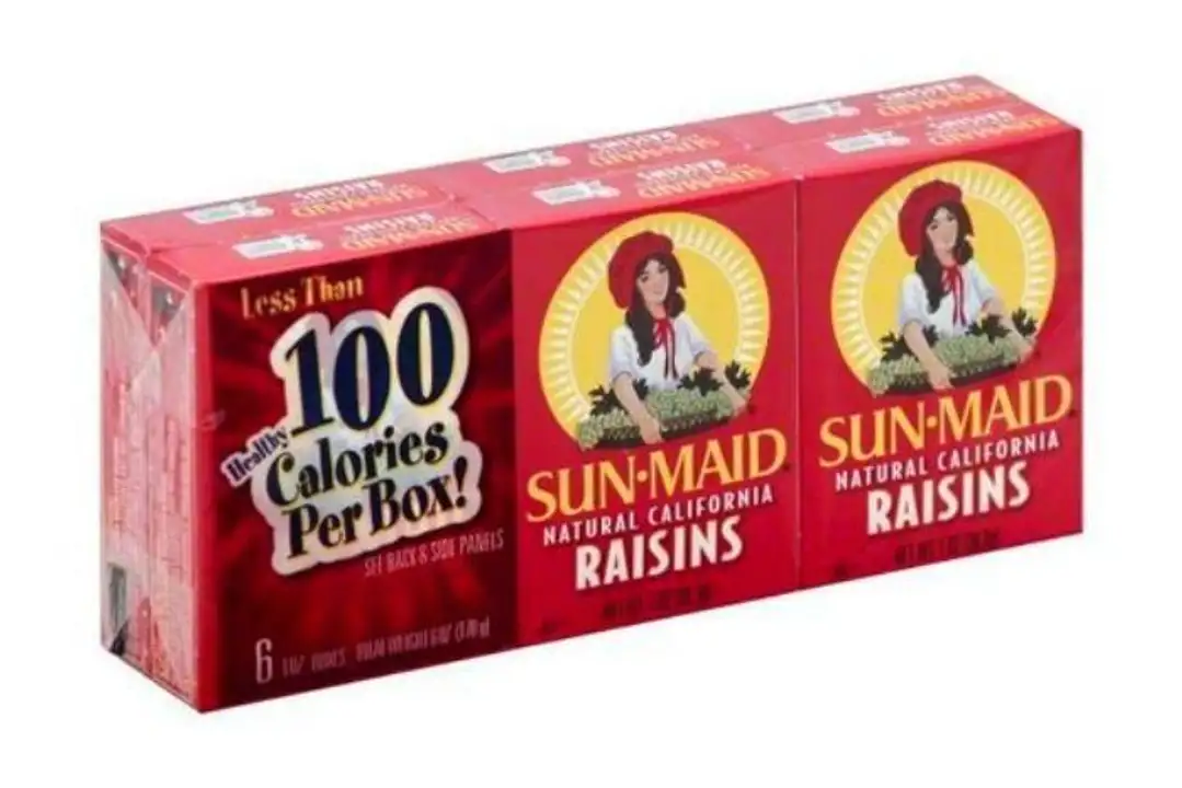 Order Sun Maid Raisins, Natural California - 6 Count food online from Holiday farms store, Roslyn Heights on bringmethat.com