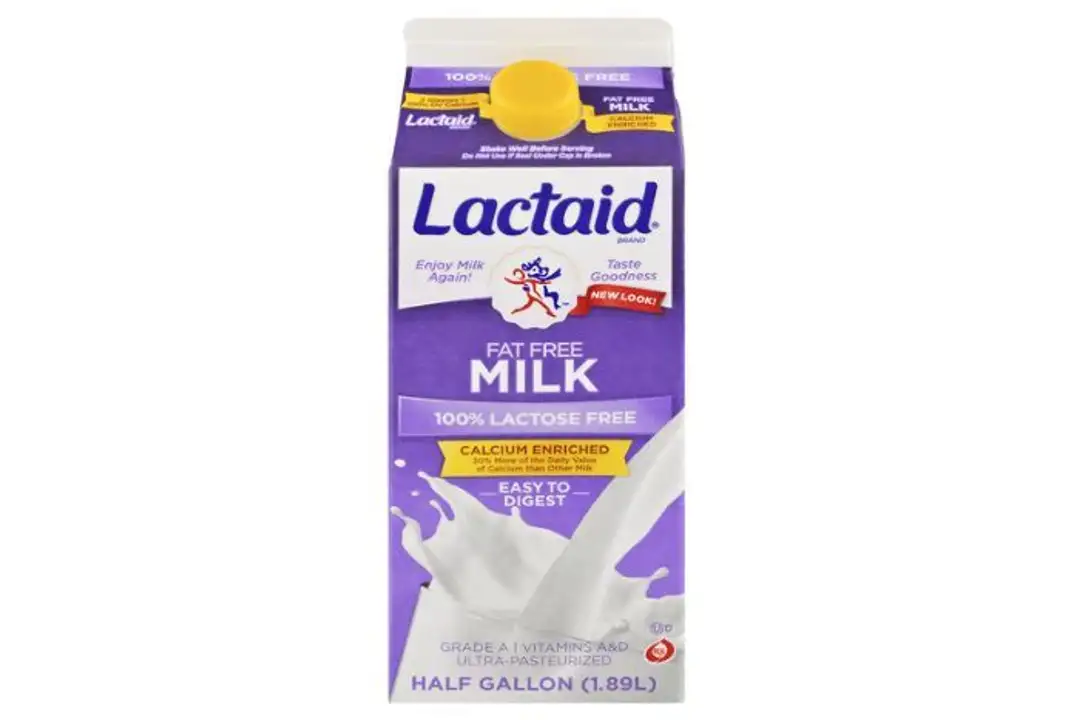 Order Lactaid Milk, Fat Free - 0.5 Gallons food online from Holiday farms store, Roslyn Heights on bringmethat.com