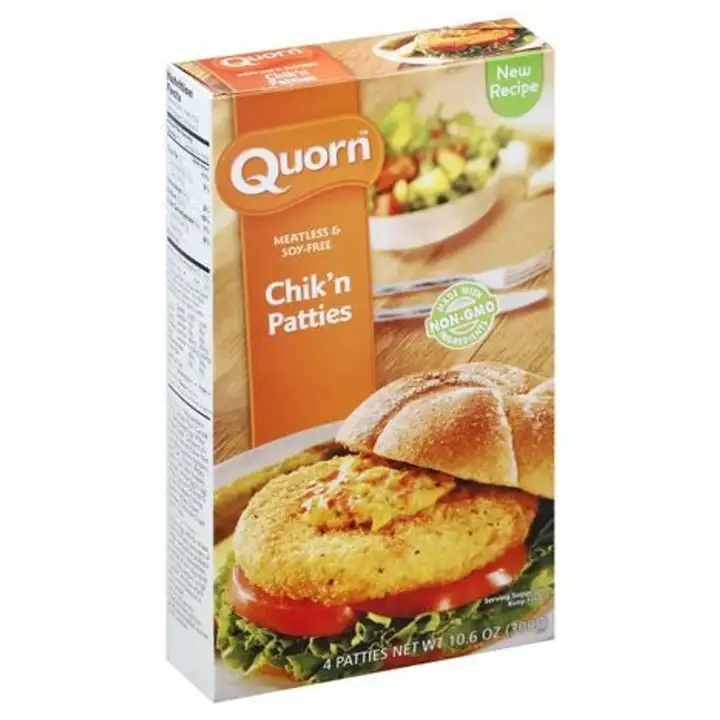 Order Quorn Chik'n Patties - 10.6 Ounces food online from Novato Harvest Market store, Novato on bringmethat.com