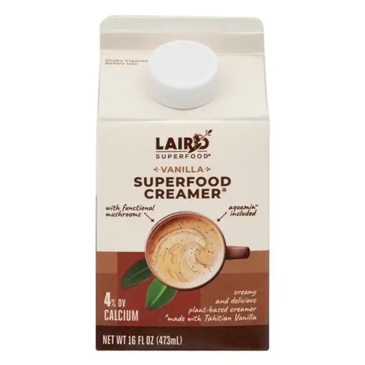 Order Laird Superfood Superfood Creamer, Vanilla - 16 Ounces food online from Whole Foods Co-Op Denfeld store, Duluth on bringmethat.com