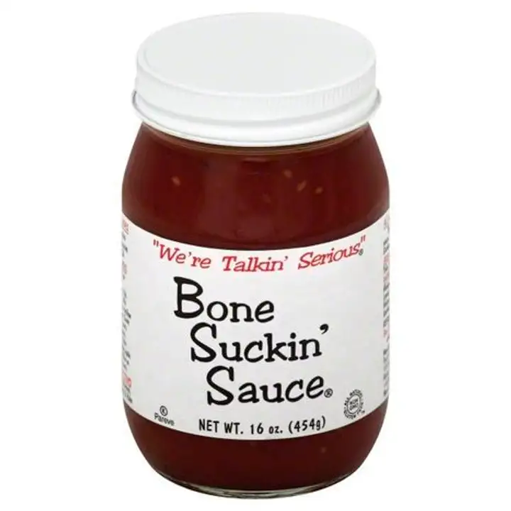 Order Bone Suckin Barbecue Sauce, Grilling & Marinating - 16 Ounces food online from Meats Supreme store, Brooklyn on bringmethat.com